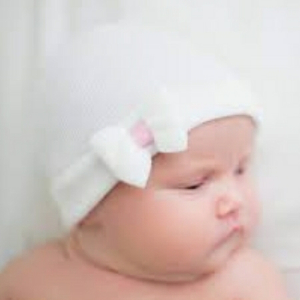 Miugle Newborn Baby Hospital Hat With Bow